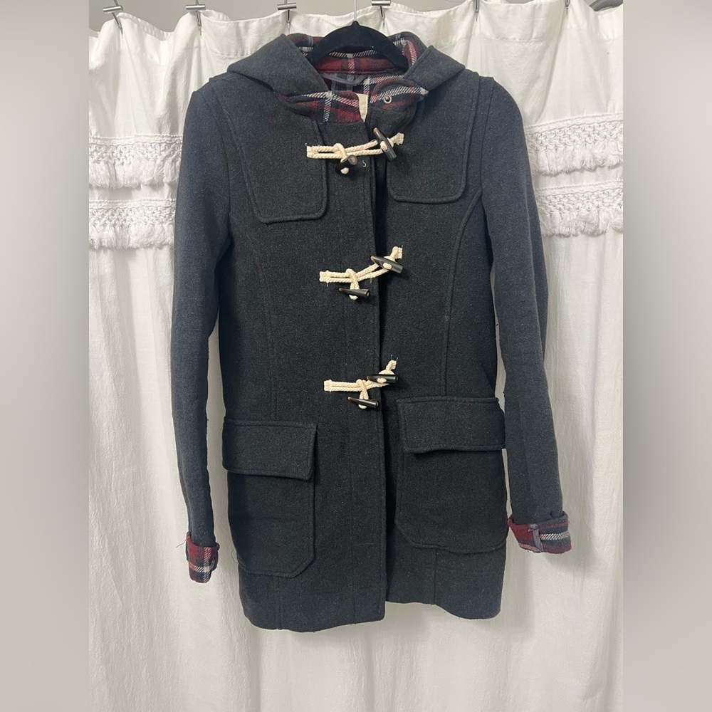 Thread & Supply Charcoal Toggle Utility Jacket